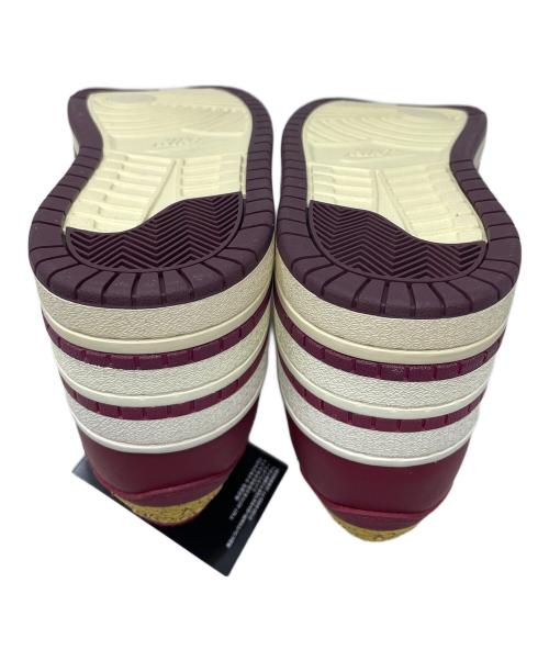 NIKE（ナイキ）NIKE (ナイキ) スニーカー Air Jordan 1 Triple Stack（エアジョーダン1 トリプルスタック） レッド×アイボリー サイズ:24cm 未使用品の古着・服飾アイテム