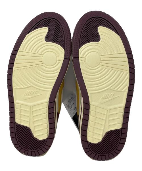 NIKE（ナイキ）NIKE (ナイキ) スニーカー Air Jordan 1 Triple Stack（エアジョーダン1 トリプルスタック） レッド×アイボリー サイズ:24cm 未使用品の古着・服飾アイテム