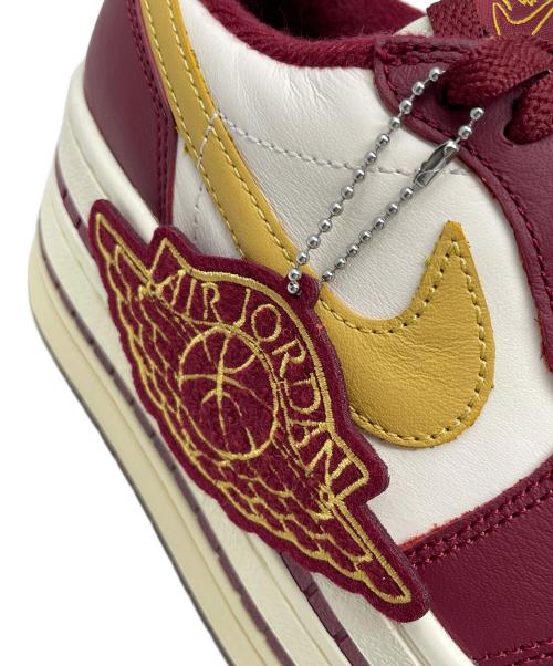 NIKE（ナイキ）NIKE (ナイキ) スニーカー Air Jordan 1 Triple Stack（エアジョーダン1 トリプルスタック） レッド×アイボリー サイズ:24cm 未使用品の古着・服飾アイテム