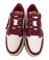 NIKE (ナイキ) スニーカー Air Jordan 1 Triple Stack（エアジョーダン1 トリプルスタック） レッド×アイボリー サイズ:24cm 未使用品：17000円