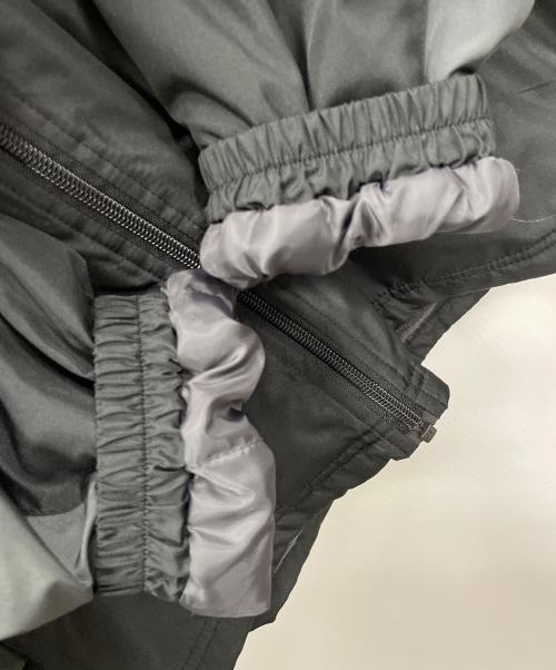 FILA（フィラ）FILA (フィラ) セットアップ ウォームアップスーツ 裏起毛 ブラック×グレー サイズ:Lの古着・服飾アイテム