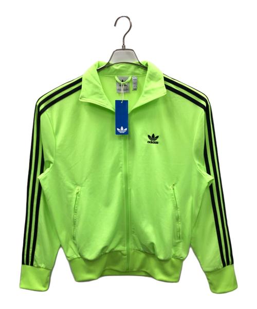 adidas（アディダス）adidas (アディダス) トラックジャケット アディカラー クラシックス ファイヤーバード トラックトップ 蛍光イエロー×ブラック サイズ:ASIA D 未使用品の古着・服飾アイテム