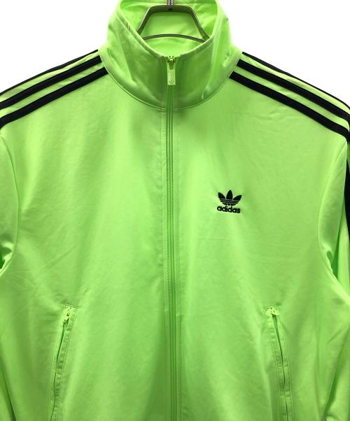 adidas（アディダス）adidas (アディダス) トラックジャケット アディカラー クラシックス ファイヤーバード トラックトップ 蛍光イエロー×ブラック サイズ:ASIA D 未使用品の古着・服飾アイテム
