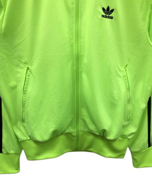 adidas（アディダス）adidas (アディダス) トラックジャケット アディカラー クラシックス ファイヤーバード トラックトップ 蛍光イエロー×ブラック サイズ:ASIA D 未使用品の古着・服飾アイテム