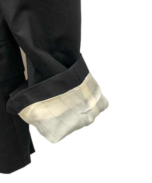 PRADA（プラダ）PRADA (プラダ) セットアップスーツ テーラードジャケット パンツ ブラック サイズ:46Rの古着・服飾アイテム