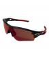 OAKLEY（オークリー）の古着「サングラス RADARLOCK（レーダーロック）」｜レッド×ブラック
