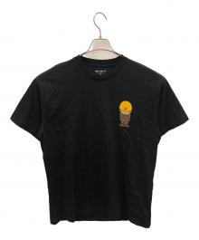 Carhartt WIP（カーハート ワーク イン プログレス）の古着「Tシャツ S/S Sumimasen T-Shirt（ショートスリーブ スミマセン Tシャツ）」｜ブラック