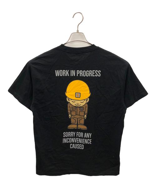 Carhartt WIP（カーハート ワーク イン プログレス）Carhartt WIP (カーハート ワーク イン プログレス) Tシャツ S/S Sumimasen T-Shirt（ショートスリーブ スミマセン Tシャツ） ブラック サイズ:Mの古着・服飾アイテム