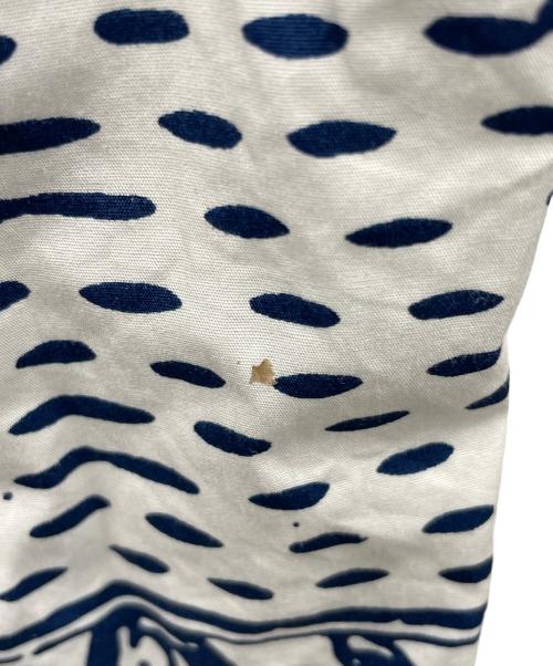 CarHartt（カーハート）CarHartt (カーハート) 半袖シャツ S/S Vestige Shirt（ショートスリーブ ヴェスティッジ シャツ） ブルー×ホワイト サイズ:Sの古着・服飾アイテム
