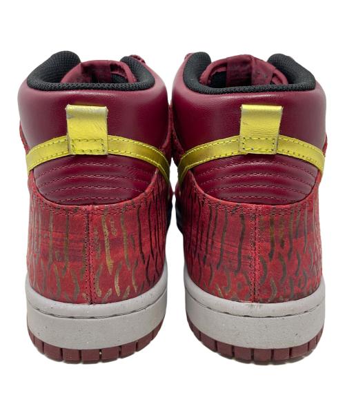 NIKE（ナイキ）NIKE (ナイキ) スニーカー DUNK HIGH PREMIUM（ダンク ハイ プレミアム） レッド サイズ:UK7の古着・服飾アイテム