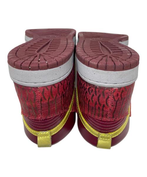 NIKE（ナイキ）NIKE (ナイキ) スニーカー DUNK HIGH PREMIUM（ダンク ハイ プレミアム） レッド サイズ:UK7の古着・服飾アイテム