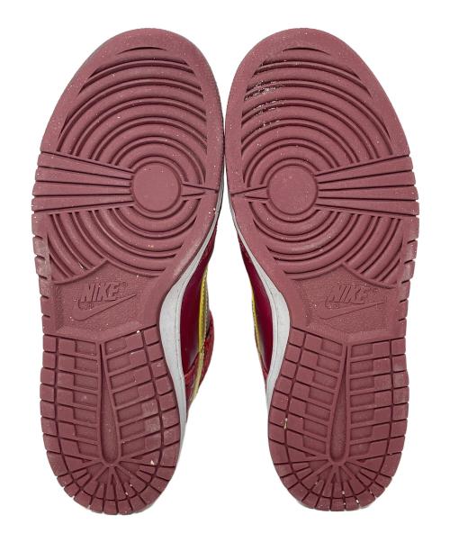 NIKE（ナイキ）NIKE (ナイキ) スニーカー DUNK HIGH PREMIUM（ダンク ハイ プレミアム） レッド サイズ:UK7の古着・服飾アイテム