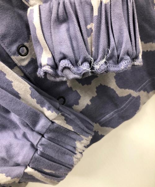 SHAREEF（シャリーフ）SHAREEF (シャリーフ) カーディガン GIRAFFE PATTERN FRONT DOT（ジラフ パターン フロント ドット） ラベンダー サイズ:実寸サイズにてご確認下さい。の古着・服飾アイテム