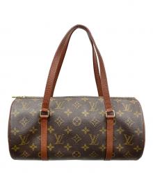 LOUIS VUITTON（ルイ ヴィトン）の古着「ハンドバッグ モノグラム パピヨン30」｜ブラウン