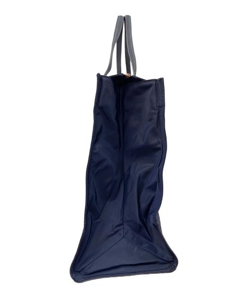 TORY BURCH（トリーバーチ）TORY BURCH (トリーバーチ) 折りたたみトートバッグ ELLA PACKABLE TOTE（エラ パッカブル トートバッグ） ネイビー サイズ:実寸サイズにてご確認下さい。の古着・服飾アイテム