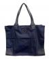 TORY BURCH（トリーバーチ）の古着「折りたたみトートバッグ ELLA PACKABLE TOTE（エラ パッカブル トートバッグ）」｜ネイビー