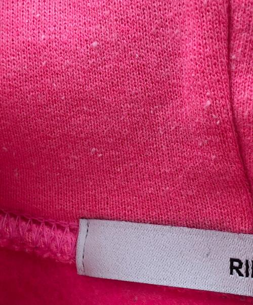 RILY（リリー）RILY (リリー) プリントプルオーバーパーカー ショッキングピンク サイズ:Lの古着・服飾アイテム