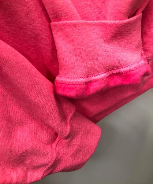 RILY（リリー）RILY (リリー) プリントプルオーバーパーカー ショッキングピンク サイズ:Lの古着・服飾アイテム