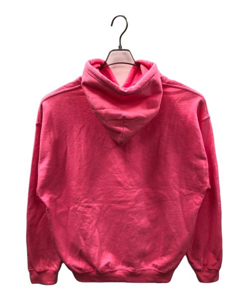 RILY（リリー）RILY (リリー) プリントプルオーバーパーカー ショッキングピンク サイズ:Lの古着・服飾アイテム