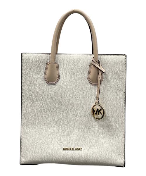 MICHAEL KORS（マイケルコース）MICHAEL KORS (マイケルコース) トートバッグ アイボリー サイズ:実寸サイズにてご確認ください。の古着・服飾アイテム