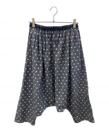 tricot COMME des GARCONS（トリココムデギャルソン）の古着「デニムサルエルパンツ」｜インディゴ