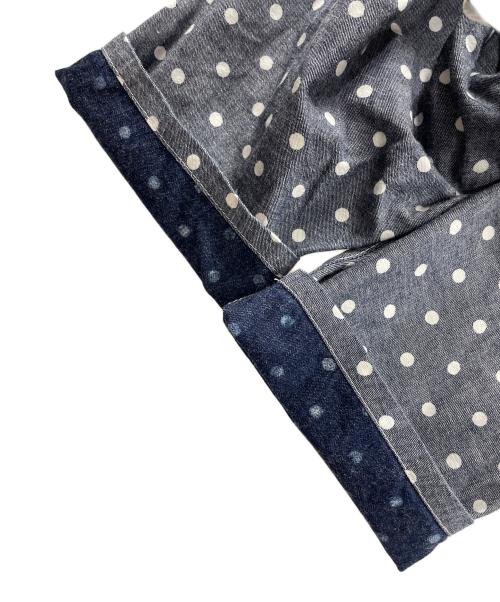 tricot COMME des GARCONS（トリココムデギャルソン）tricot COMME des GARCONS (トリココムデギャルソン) デニムサルエルパンツ インディゴ サイズ:実寸サイズにてご確認下さい。の古着・服飾アイテム