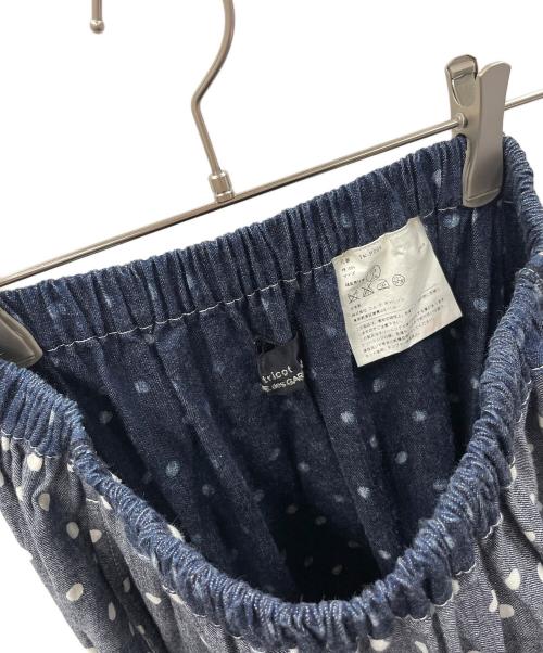 tricot COMME des GARCONS（トリココムデギャルソン）tricot COMME des GARCONS (トリココムデギャルソン) デニムサルエルパンツ インディゴ サイズ:実寸サイズにてご確認下さい。の古着・服飾アイテム