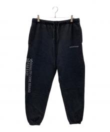 HIDE AND SEEK（ハイドアンドシーク）の古着「スウェットパンツ H&S Sweat Pant」｜ブラック