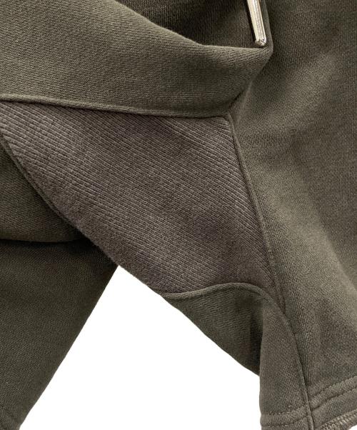 MLVINCE（メルヴィンス）MLVINCE (メルヴィンス) ショートスウェットパンツ ブラウン サイズ:Lの古着・服飾アイテム