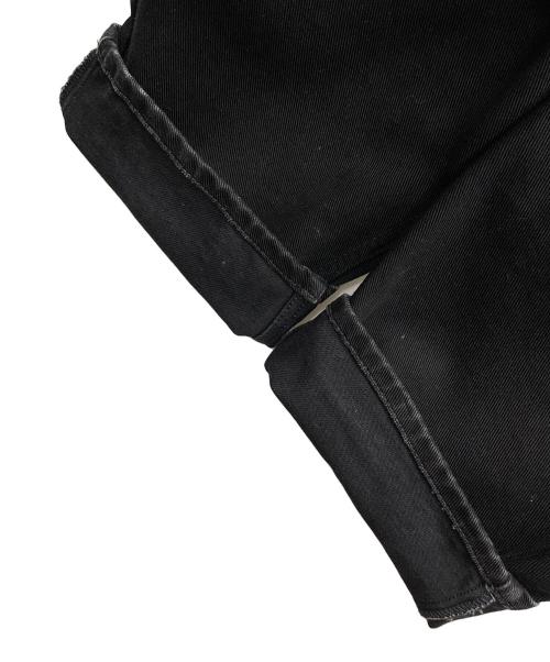 Carhartt WIP（カーハート ワーク イン プログレス）Carhartt WIP (カーハート ワーク イン プログレス) ブラックジーンズ NEWEL PANT（ニューエルパンツ） ブラック サイズ:36の古着・服飾アイテム