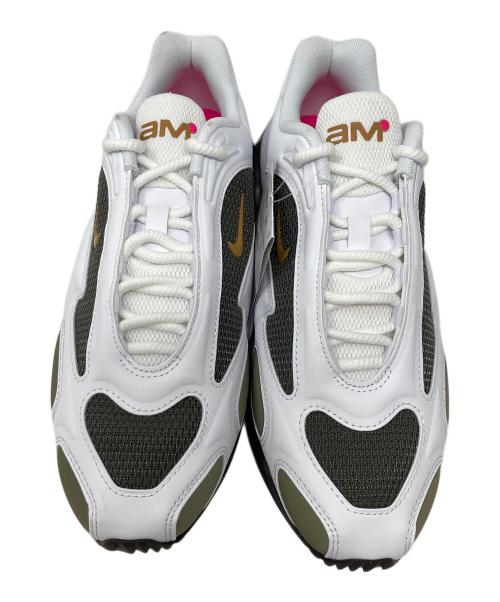 NIKE（ナイキ）NIKE (ナイキ) ローカットスニーカー AIR MAX（エアマックス） ホワイト×オリーブ サイズ:25.5cm 未使用品の古着・服飾アイテム
