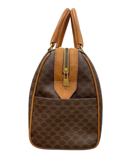 CELINE（セリーヌ）CELINE (セリーヌ) ミニボストンバッグ マカダム ブラウン サイズ:実寸サイズにてご確認ください。の古着・服飾アイテム