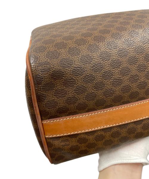 CELINE（セリーヌ）CELINE (セリーヌ) ミニボストンバッグ マカダム ブラウン サイズ:実寸サイズにてご確認ください。の古着・服飾アイテム