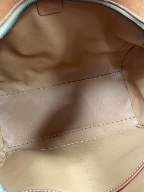 CELINE（セリーヌ）CELINE (セリーヌ) ミニボストンバッグ マカダム ブラウン サイズ:実寸サイズにてご確認ください。の古着・服飾アイテム