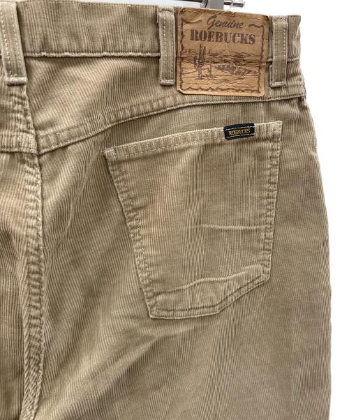 ROEBUCKS（ローバックス）ROEBUCKS (ローバックス) コーデュロイパンツ カーキ サイズ:実寸サイズにてご確認下さい。の古着・服飾アイテム