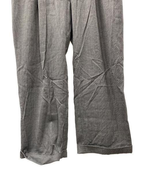 PANTS（パンツ）PANTS (パンツ) タックパンツ グレー サイズ:実寸サイズにてご確認ください。の古着・服飾アイテム