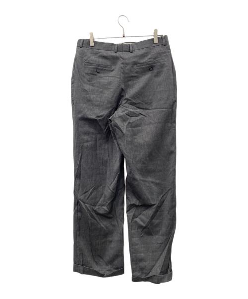 PANTS（パンツ）PANTS (パンツ) タックパンツ グレー サイズ:実寸サイズにてご確認ください。の古着・服飾アイテム