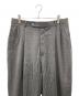 PANTS (パンツ) タックパンツ グレー サイズ:実寸サイズにてご確認ください。：6000円