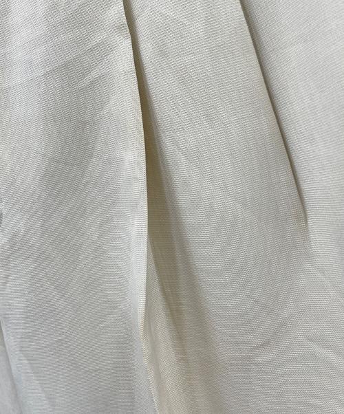 Stafford（スタッフォード）Stafford (スタッフォード) クラシックフィット タックパンツ ホワイト サイズ:32×30の古着・服飾アイテム