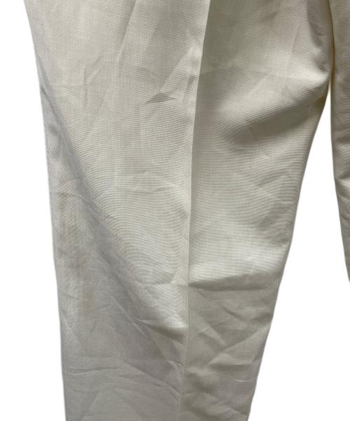 Stafford（スタッフォード）Stafford (スタッフォード) クラシックフィット タックパンツ ホワイト サイズ:32×30の古着・服飾アイテム