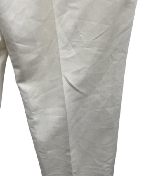 Stafford（スタッフォード）Stafford (スタッフォード) クラシックフィット タックパンツ ホワイト サイズ:32×30の古着・服飾アイテム
