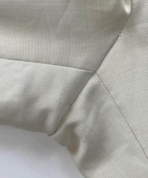 Stafford（スタッフォード）Stafford (スタッフォード) クラシックフィット タックパンツ ホワイト サイズ:32×30の古着・服飾アイテム