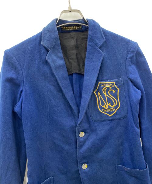 G.B.HARI&CO.LTD（ジー・ビー・ハリ・アンド・コー・リミテッド）G.B.HARI&CO.LTD (ジー・ビー・ハリ・アンド・コー・リミテッド) ジャケット ブルー サイズ:実寸サイズにてご確認ください。の古着・服飾アイテム