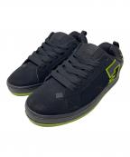 DC SHOESディーシーシューズ）の古着「ローカットスニーカー」｜ブラック