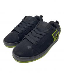DC SHOES（ディーシーシューズ）の古着「ローカットスニーカー」｜ブラック