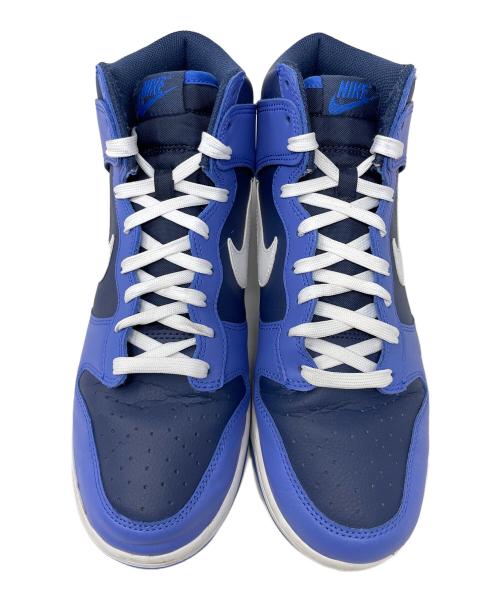 NIKE（ナイキ）NIKE (ナイキ) ハイカットスニーカー Dunk High Retro(ダンク ハイ レトロ) ブルー サイズ:27.5cmの古着・服飾アイテム