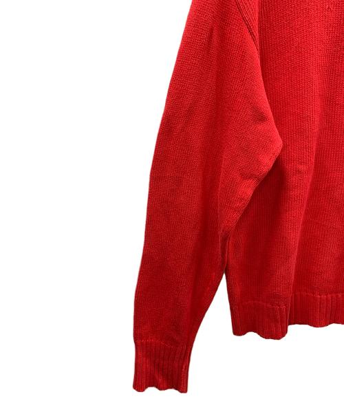 POLO RALPH LAUREN（ポロ・ラルフローレン）POLO RALPH LAUREN (ポロ・ラルフローレン) ニット レッド サイズ:XLの古着・服飾アイテム