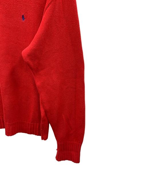 POLO RALPH LAUREN（ポロ・ラルフローレン）POLO RALPH LAUREN (ポロ・ラルフローレン) ニット レッド サイズ:XLの古着・服飾アイテム