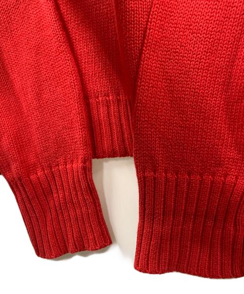POLO RALPH LAUREN（ポロ・ラルフローレン）POLO RALPH LAUREN (ポロ・ラルフローレン) ニット レッド サイズ:XLの古着・服飾アイテム
