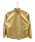 SUPREMEシュプリーム）の古着「ボタンダウンシャツ Small BoxShirt Tan（スモール ボックスシャツ タン）」｜カーキ
